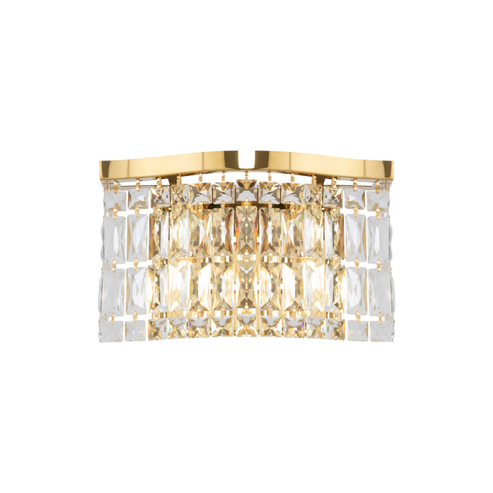 Applique Contemporanea Dune Metallo Oro 2 Luci