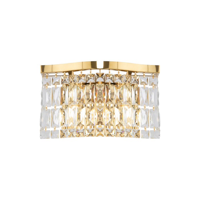 Applique Contemporanea Dune Metallo Oro 2 Luci