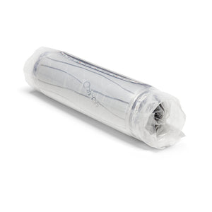 Materasso MADE IN ITALY DIAMOND 80X190 con Memory Foam, rivestimento in tessuto antiacaro millerighe Carbon e fascia traspirante laterale