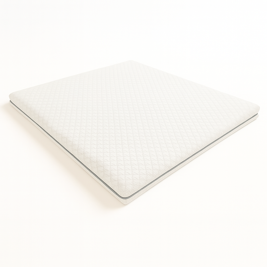 Topper Singolo 90x190 | Memory 9 Zone | 10 cm | Sfoderabile | Made in Italy