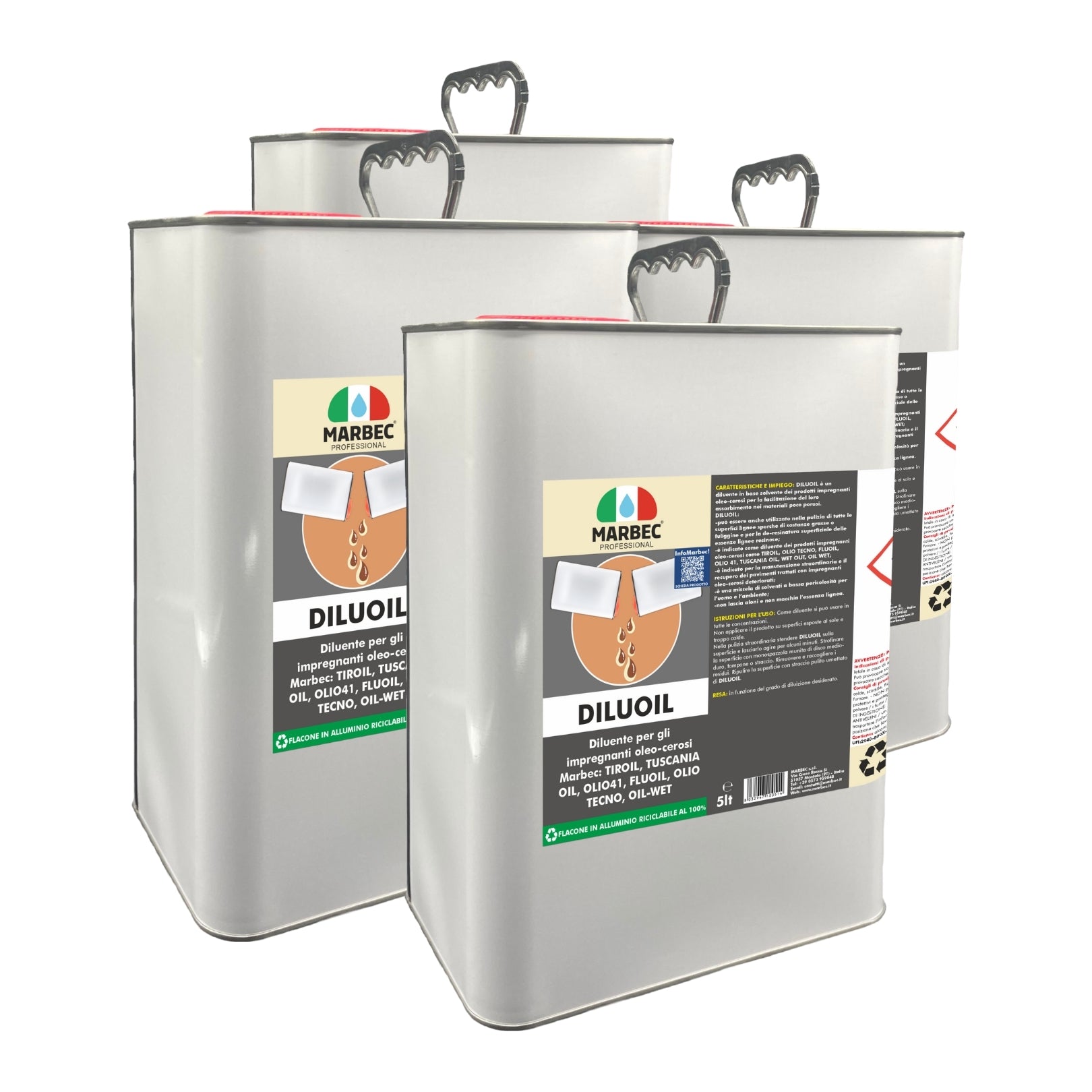 Diluente DILUOIL   5LTx4Pz