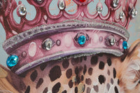 DIPINTO SU TELA KING -B- C/CORNICE 82X4,5X122