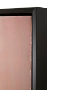 DIPINTO SU TELA LACCATO BUNNY C/CORNICE CM 62,5X2,8X62,5