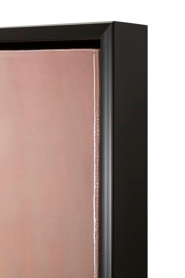 DIPINTO SU TELA LACCATO BUNNY C/CORNICE CM 62,5X2,8X62,5