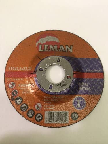 DISCHI DA MOLA FERRO115X2.0X22.23 MP PZ 5 ARANCI