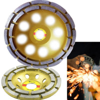 DISCO DIAMANTATO PER MARMO PIETRA CEMENTO Ø18 cm 180mm SMERIGLIATRICE FLEX LARGO