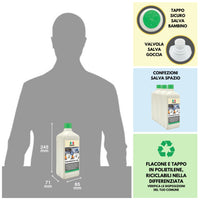 Detergente Acido in Gel per la Pulizia Disincrostante dei Water | DISINKROSTO WC 1LT