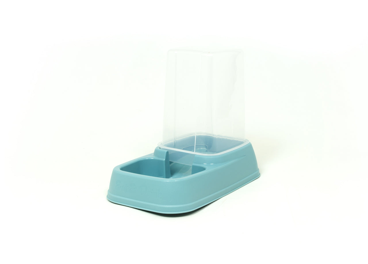 Dispenser Cibo/Acqua 8L Per Animali Modello 700086 Colore Azzurro