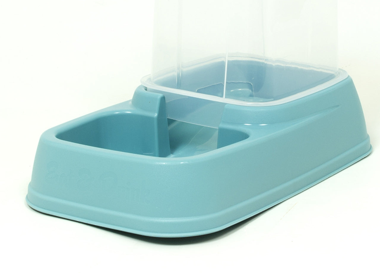 Dispenser Cibo/Acqua 8L Per Animali Modello 700086 Colore Azzurro