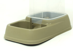 Dispenser Cibo/Acqua 3,7L Per Animali Modello 700085 Colore Beige