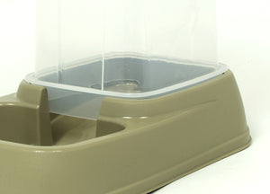 Dispenser Cibo/Acqua 3,7L Per Animali Modello 700085 Colore Beige