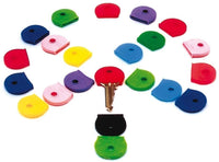 DISTINGUI CHIAVI COLORATI CONF PZ30