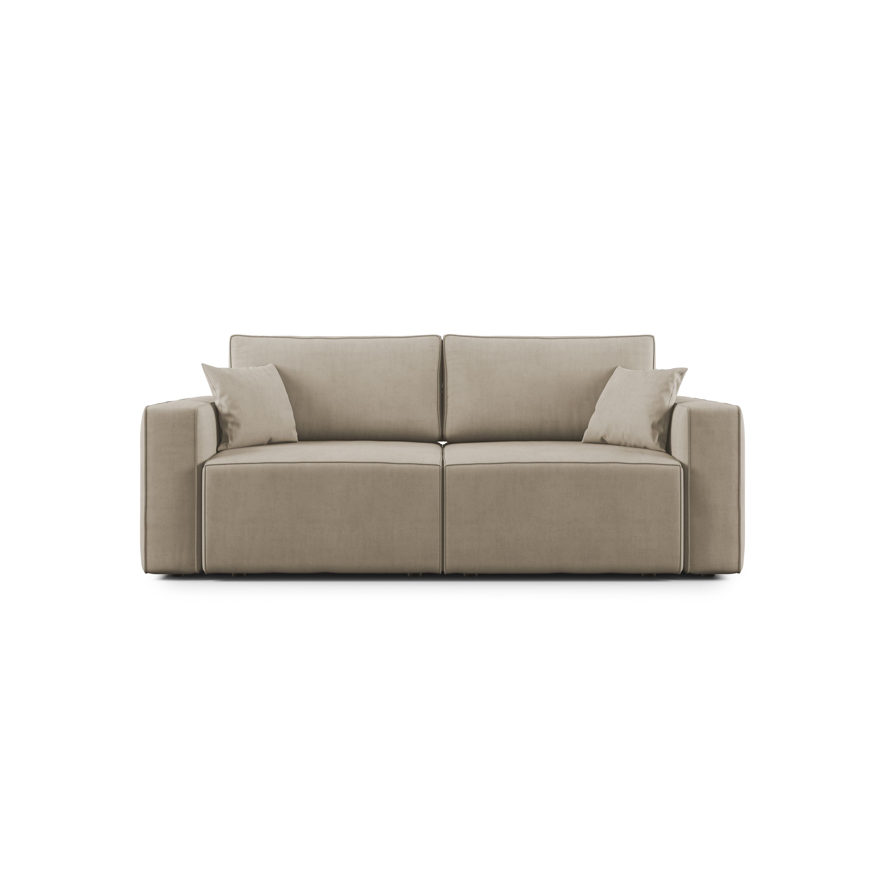 Morfeo Divano in tessuto impermeabile 180 cm  beige