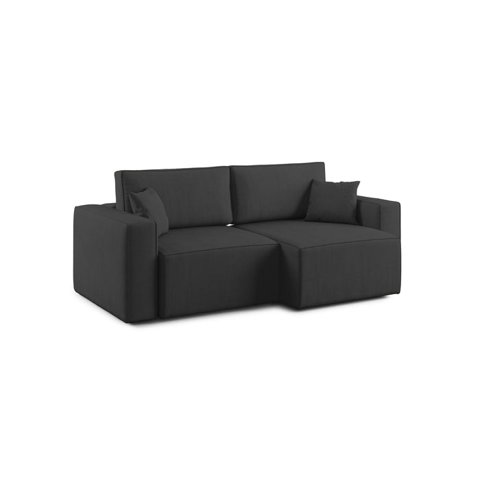 Morfeo Divano in tessuto impermeabile 180 cm  nero