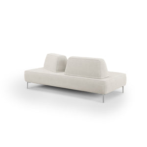 Newton Divano modulare con schienali movibili T07 212 cm bianco