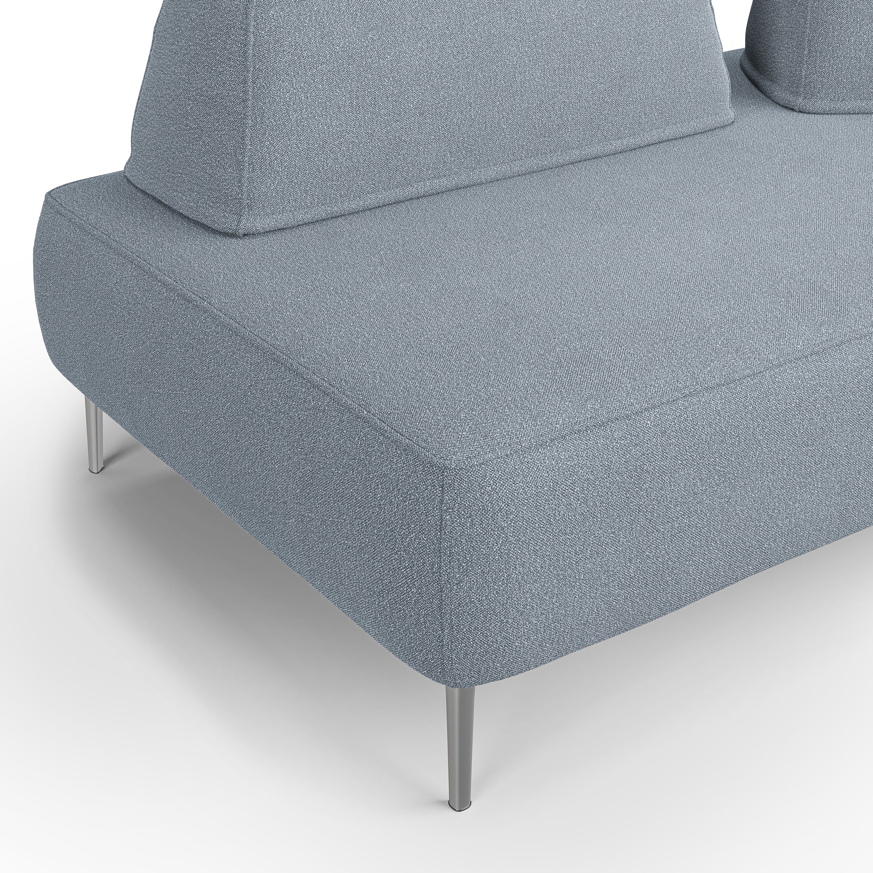 Newton Divano modulare con schienali movibili T07 212 cm carta da zucchero