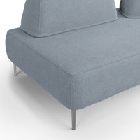 Newton Divano modulare con schienali movibili T07 212 cm carta da zucchero