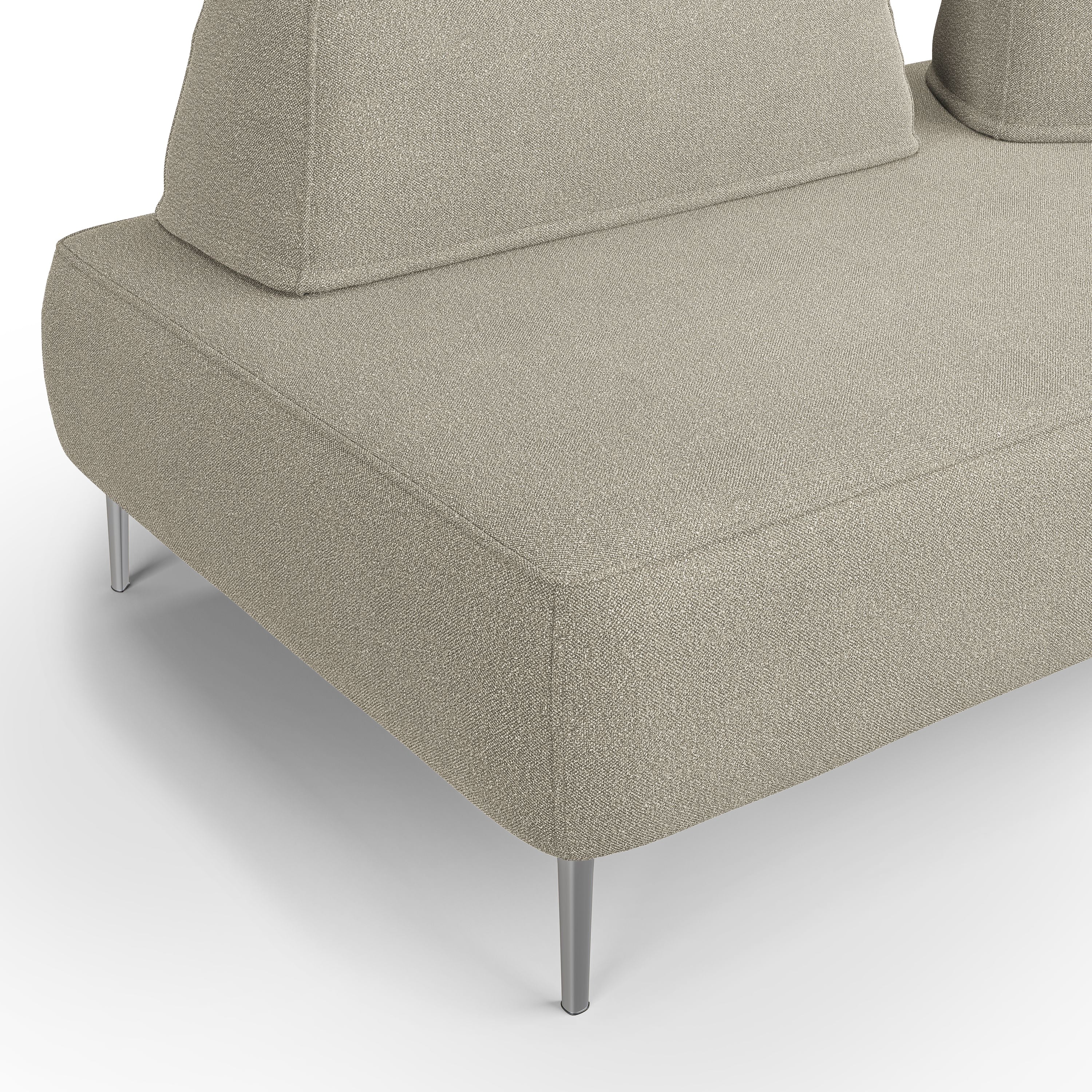 Newton Divano modulare con schienali movibili T07 167 cm beige