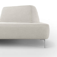 Newton Divano modulare con schienali movibili T07 212 cm bianco