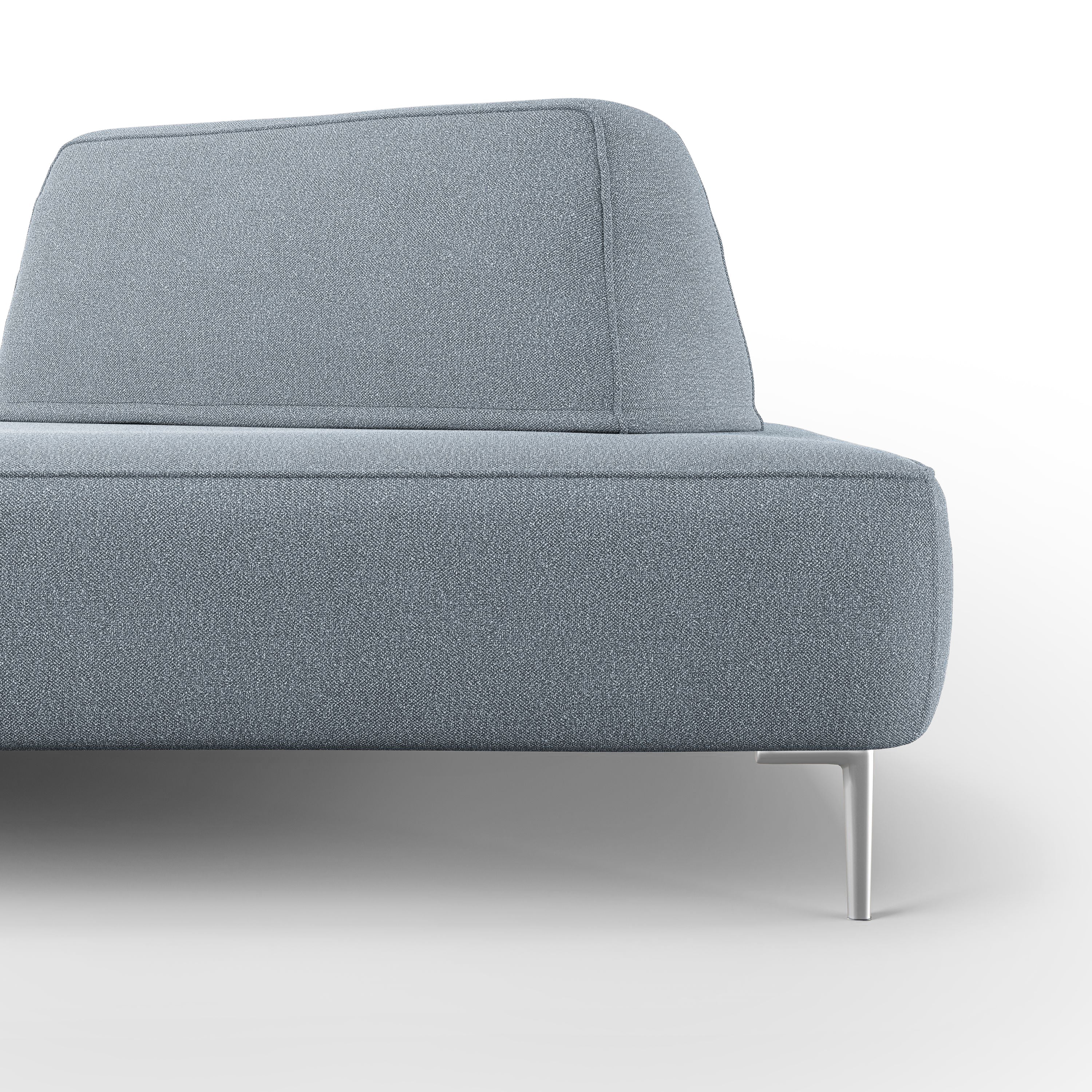 Newton Divano modulare con schienali movibili T07 212 cm carta da zucchero