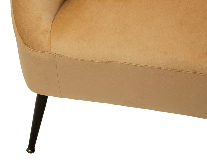 DIVANETTO BROWY C/CUSINI CM 137X69X79