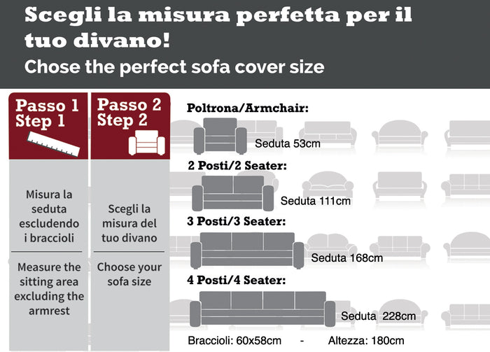 Copridivano Trapuntato Lello Antimacchia Double Face Tortora-Bordeaux - 4 Posti - Tortora-Bordeaux