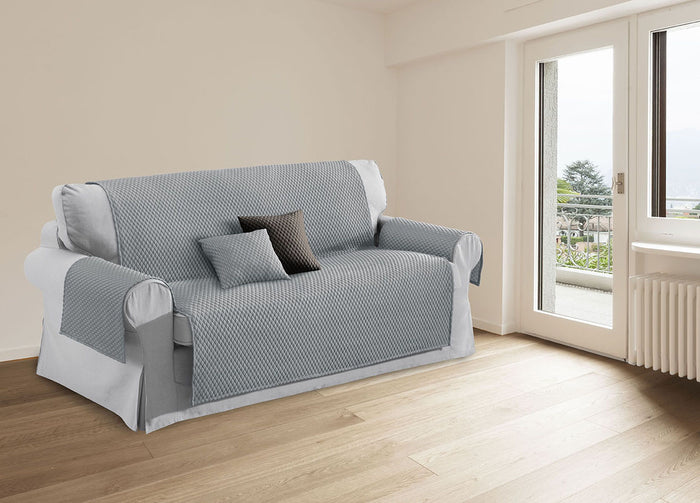 Copridivano Effetto Massaggiante Modello Sphere - Poltrona - Grigio