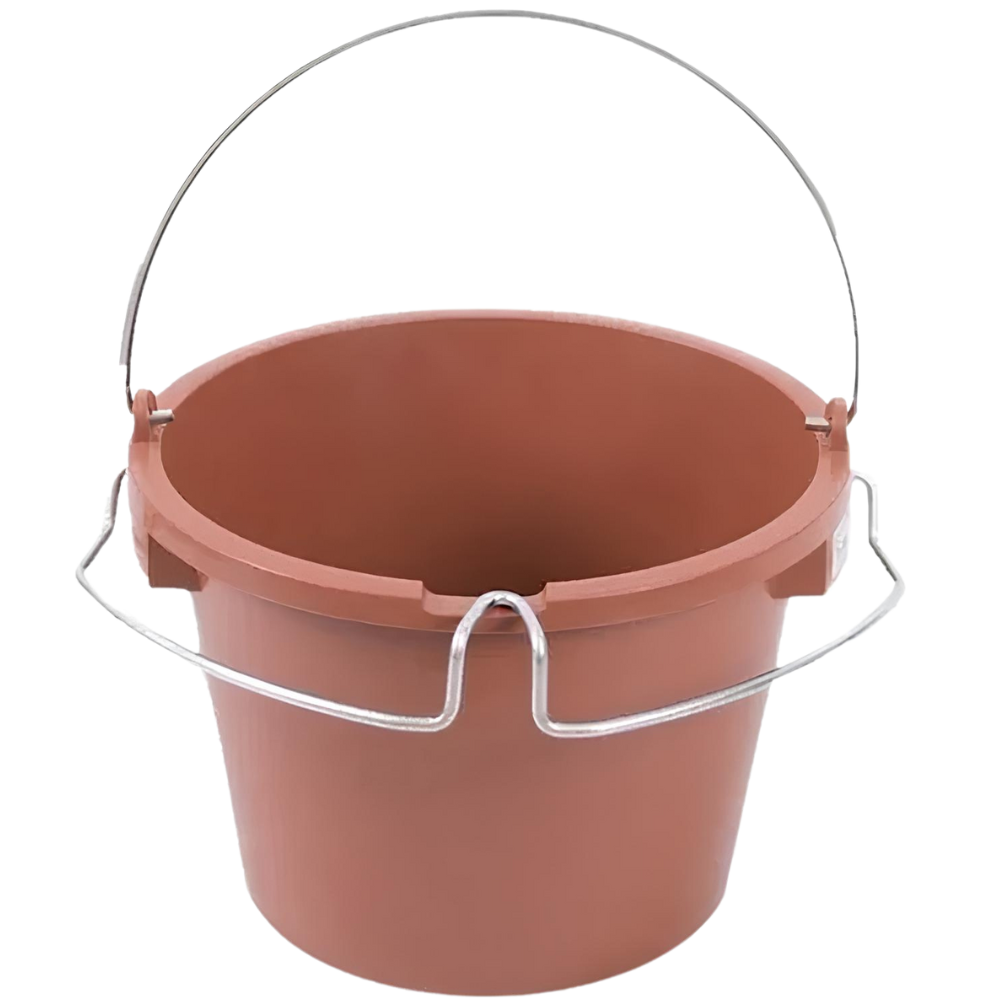 Secchio supporto porta attrezzi manico in acciaio 27 lt. utensili raimondi