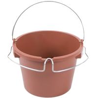 Secchio supporto porta attrezzi manico in acciaio 27 lt. utensili raimondi