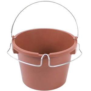 Secchio supporto porta attrezzi manico in acciaio 27 lt. utensili raimondi