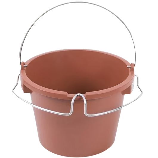 Secchio supporto porta attrezzi manico in acciaio 27 lt. utensili raimondi