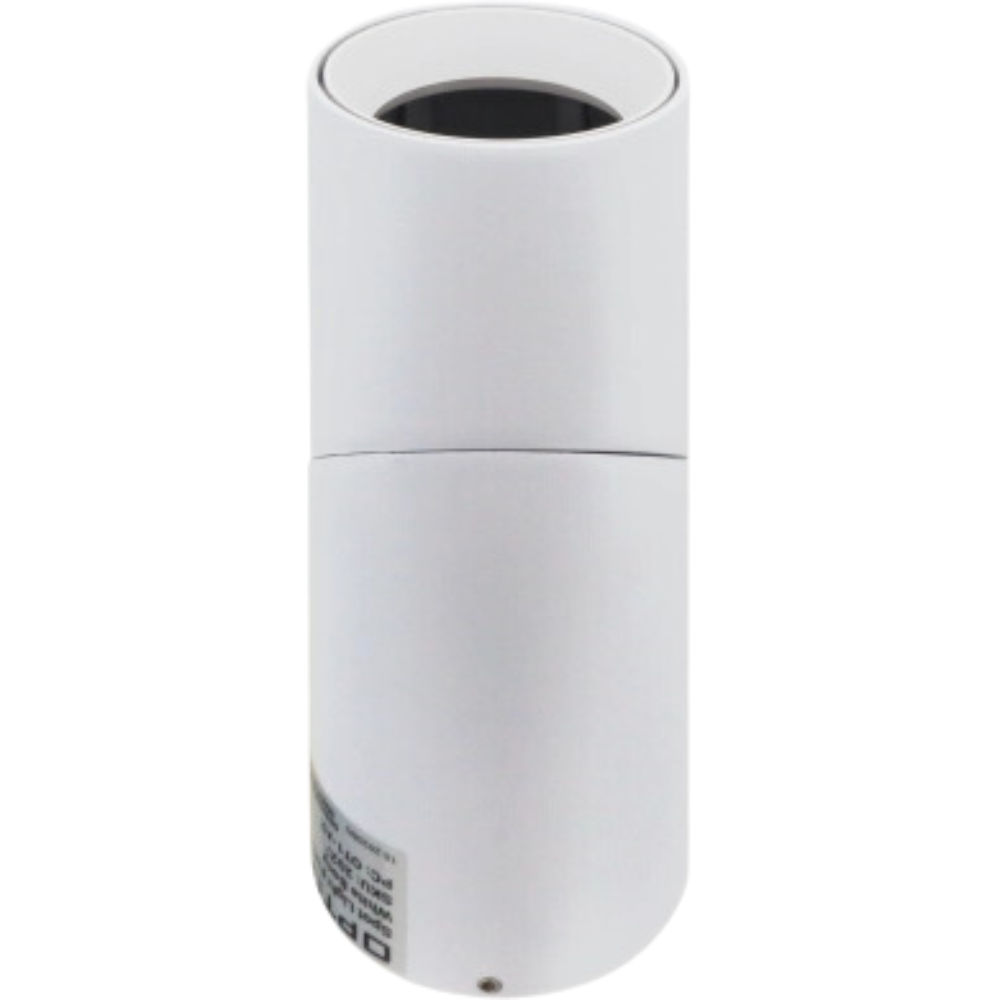 Base per faretti attacco gu10 in alluminio orientabile regolabile bianco