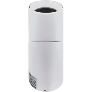 Base per faretti attacco gu10 in alluminio orientabile regolabile bianco