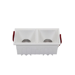 Faretto Da Incasso Moderno Alfa Led Alluminio Bianco Led 10W Dimmerabile