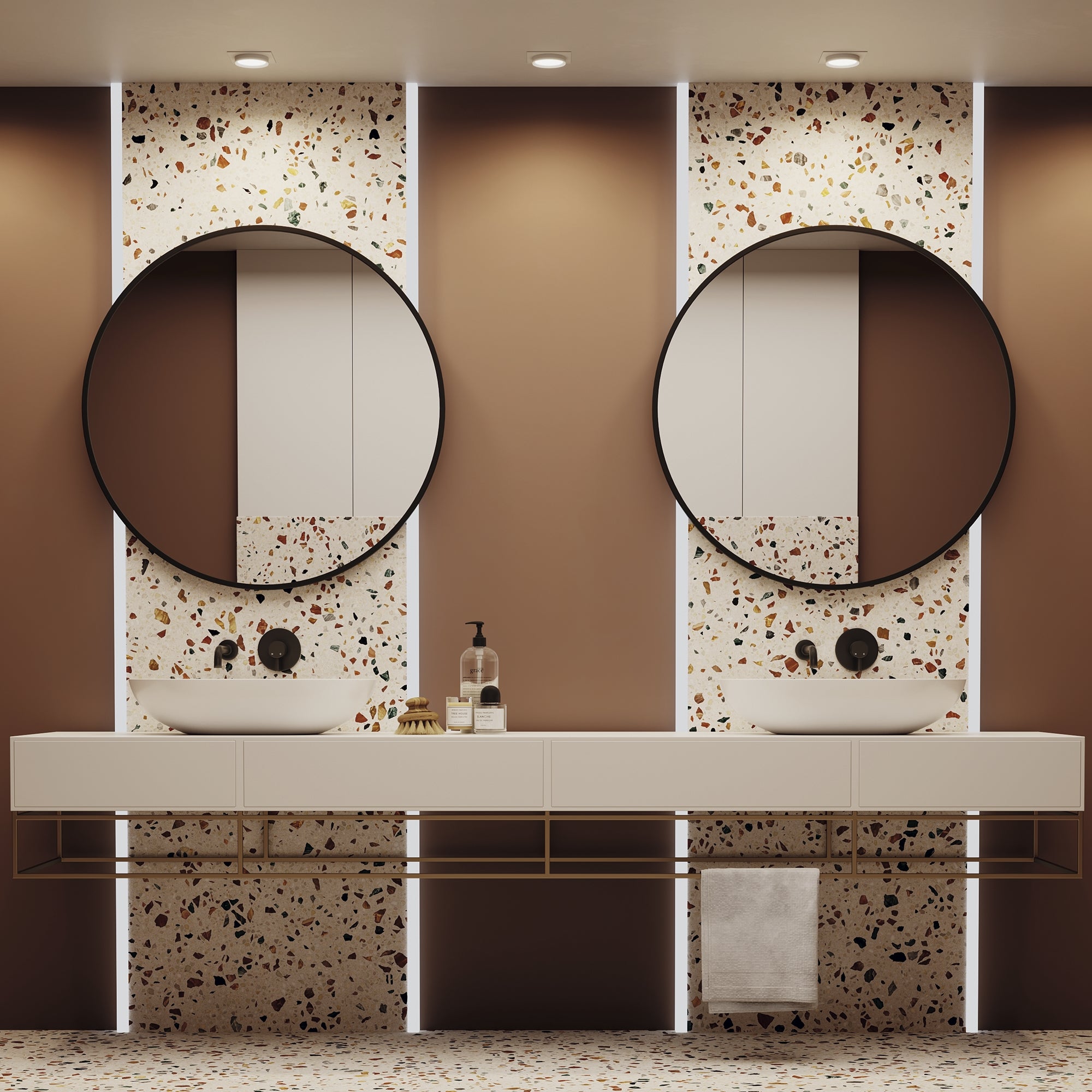 Una Lampada Da Incasso Dl086-Gx53-Sq-W