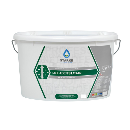 Pittura murale fassaden siloxan quarzo acril silossanico idrorepellente *** formato 5 lt, confezione 1
