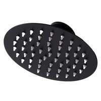 SINED Doccia Solare Bianca In Alluminio Dafne con Soffione Rotondo da 20 cm e Rubinetto Lavapiedi Struttura Curva e Serbatoio da 35 Litri Altezza 226 cm Ideale per Esterni