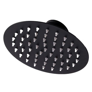 SINED Doccia Solare Bianca In Alluminio Dafne con Soffione Rotondo da 20 cm e Rubinetto Lavapiedi Struttura Curva e Serbatoio da 35 Litri Altezza 226 cm Ideale per Esterni