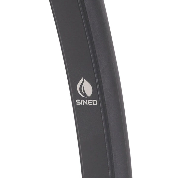 Sined Sole Grigia Doccia Solare Da Piscina Curva In Polietilene Hd Con Lavapiedi Grigio