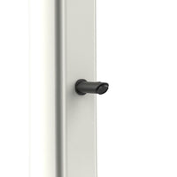 Sined Sole Xxl Doccia Solare Curva Serbatoio 40 Lt Filtro Anticalcare Bianca Soffione Rotondo Rubinetto Lavapiedi Accessori In Metallo Colore Nero