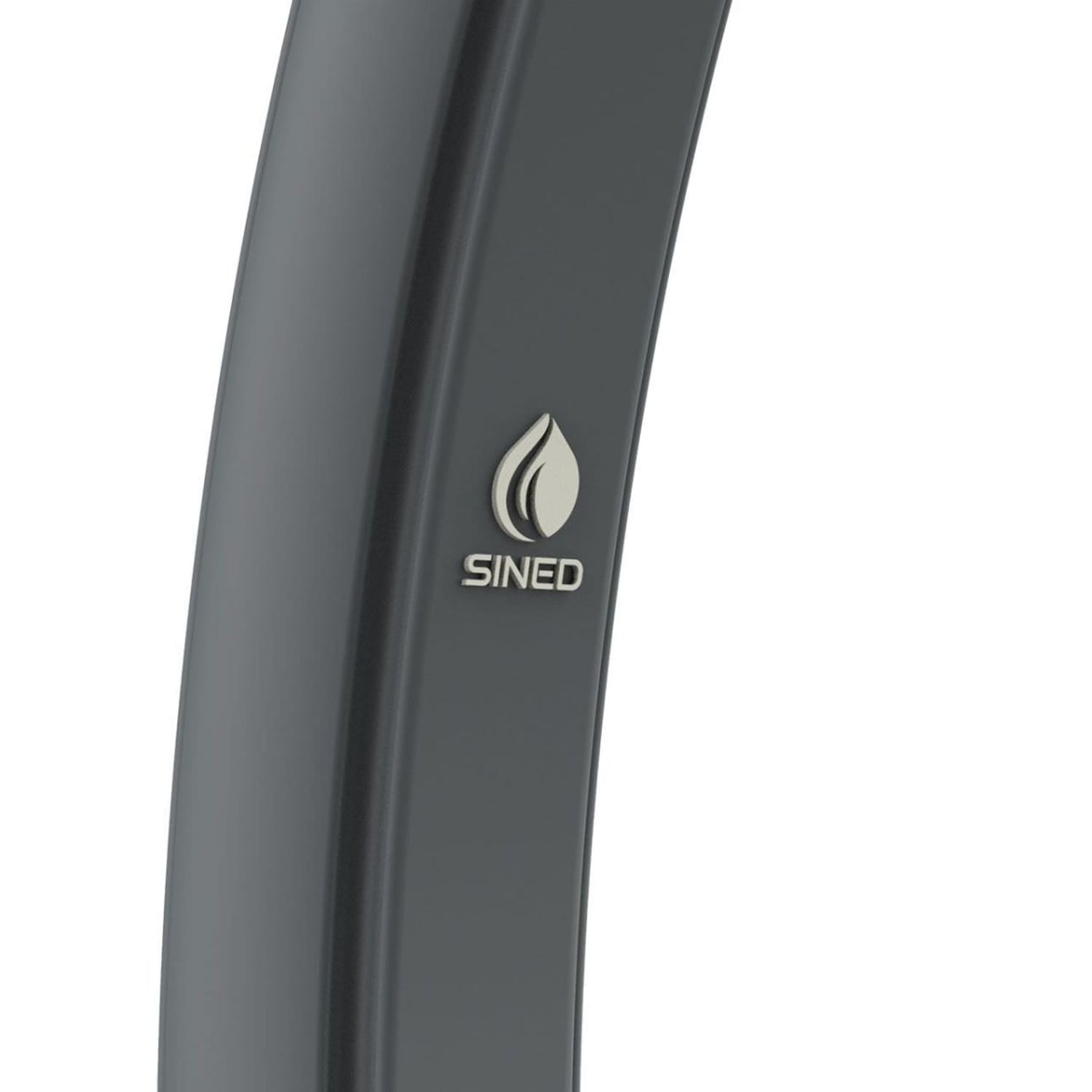 Sined Sole Xxl Doccia Riscaldamento Solare In Polietilene Serbatoio 40 Lt Grigia