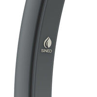 Sined Sole Xxl Doccia Riscaldamento Solare In Polietilene Serbatoio 40 Lt Grigia