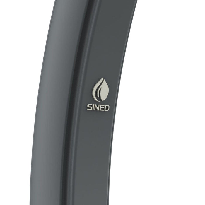 Sined Sole Xxl Doccia Riscaldamento Solare In Polietilene Serbatoio 40 Lt Grigia