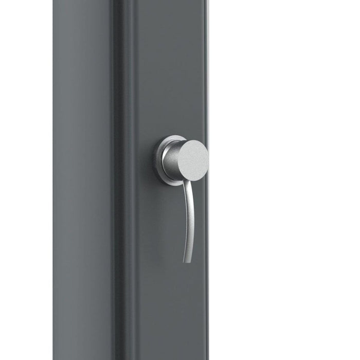 Sined Sole Xxl Doccia Riscaldamento Solare In Polietilene Serbatoio 40 Lt Grigia