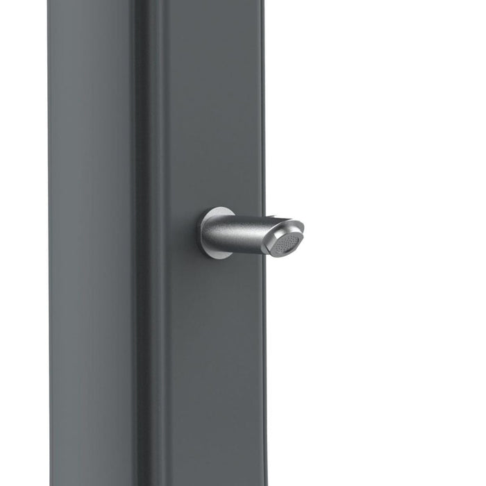 Sined Sole Xxl Doccia Riscaldamento Solare In Polietilene Serbatoio 40 Lt Grigia