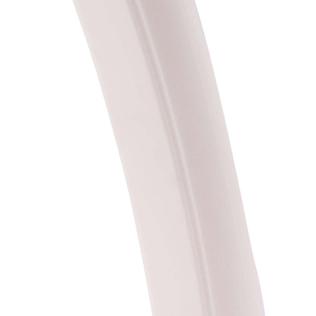 MPC Doccia Riscaldamento Solare Bianca in Polietilene HD Struttura Curva Altezza 226 cm Serbatoio 25 Litri e Accessori in Ottone Modello Rio