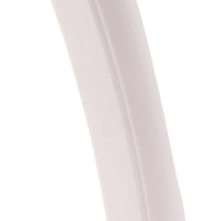 MPC Doccia Riscaldamento Solare Bianca in Polietilene HD Struttura Curva Altezza 226 cm Serbatoio 25 Litri e Accessori in Ottone Modello Rio