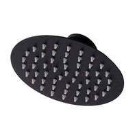 MPC Doccia Riscaldamento Solare Bianca in Polietilene HD Struttura Curva Altezza 226 cm Serbatoio 25 Litri e Accessori in Ottone Modello Rio