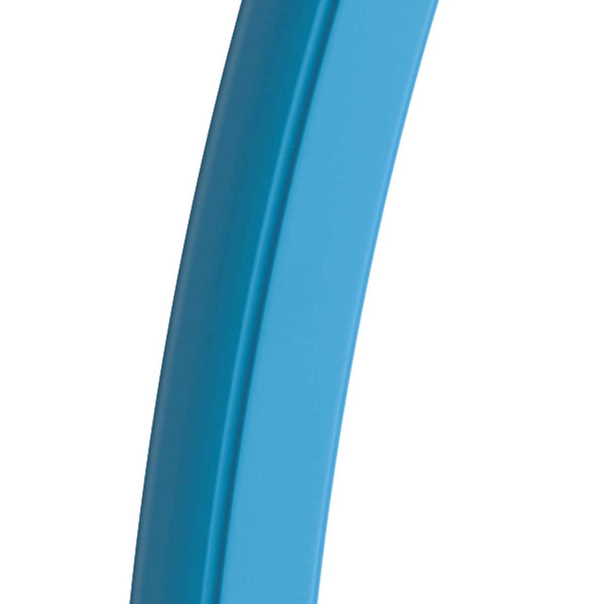 Starmatrix Rio Doccia a Riscaldamento Solare Curva In Polietilene Serbatoio 25 l Con Lavapiedi Blu Soffione Rotondo Serbatoio 25 Litri Con Lavapiedi Accessori e Rubinetti In Ottone