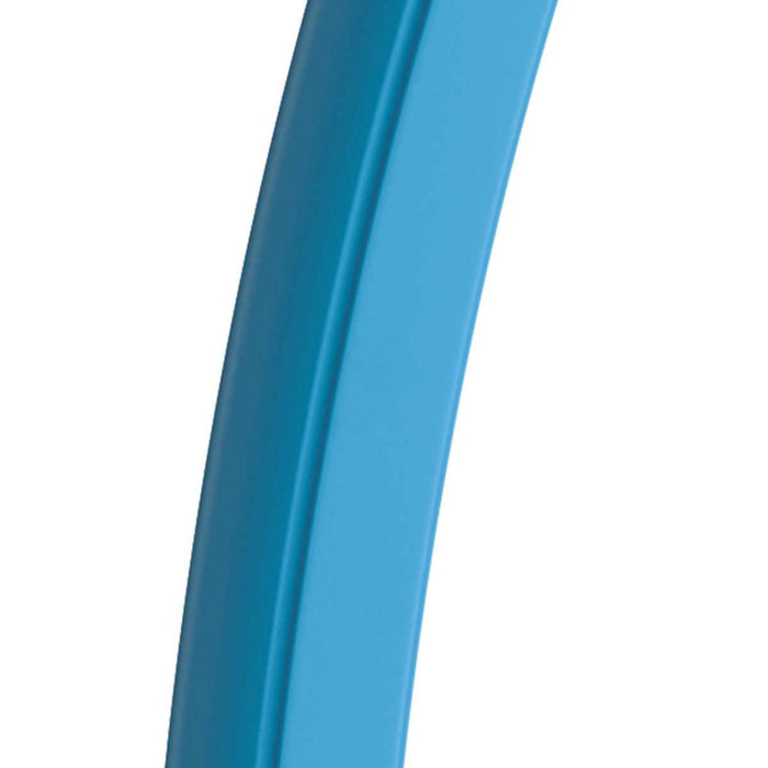 Starmatrix Rio Doccia a Riscaldamento Solare Curva In Polietilene Serbatoio 25 l Con Lavapiedi Blu Soffione Rotondo Serbatoio 25 Litri Con Lavapiedi Accessori e Rubinetti In Ottone